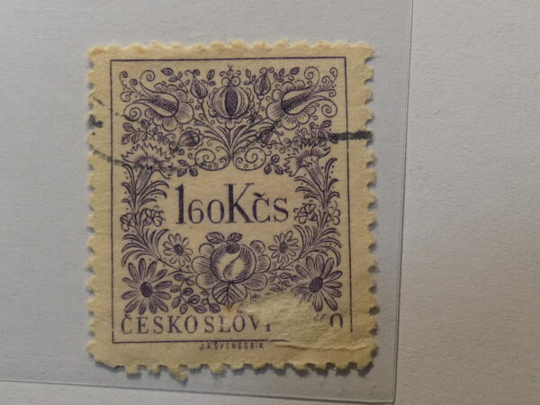 Ceskoslovensko 160 Kcs Stamp