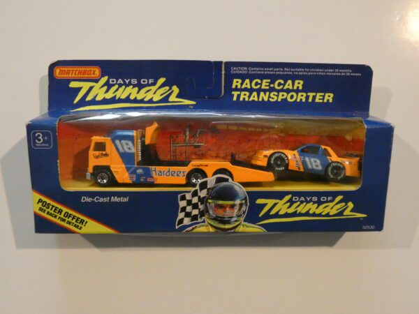 Matchbox Days of Thunder Race Car Transporter.