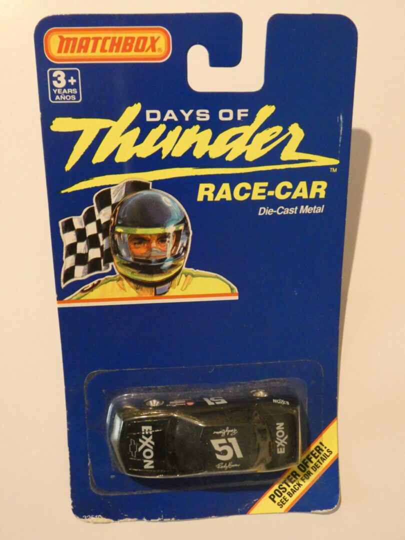 Matchbox Days of Thunder race car diecast.