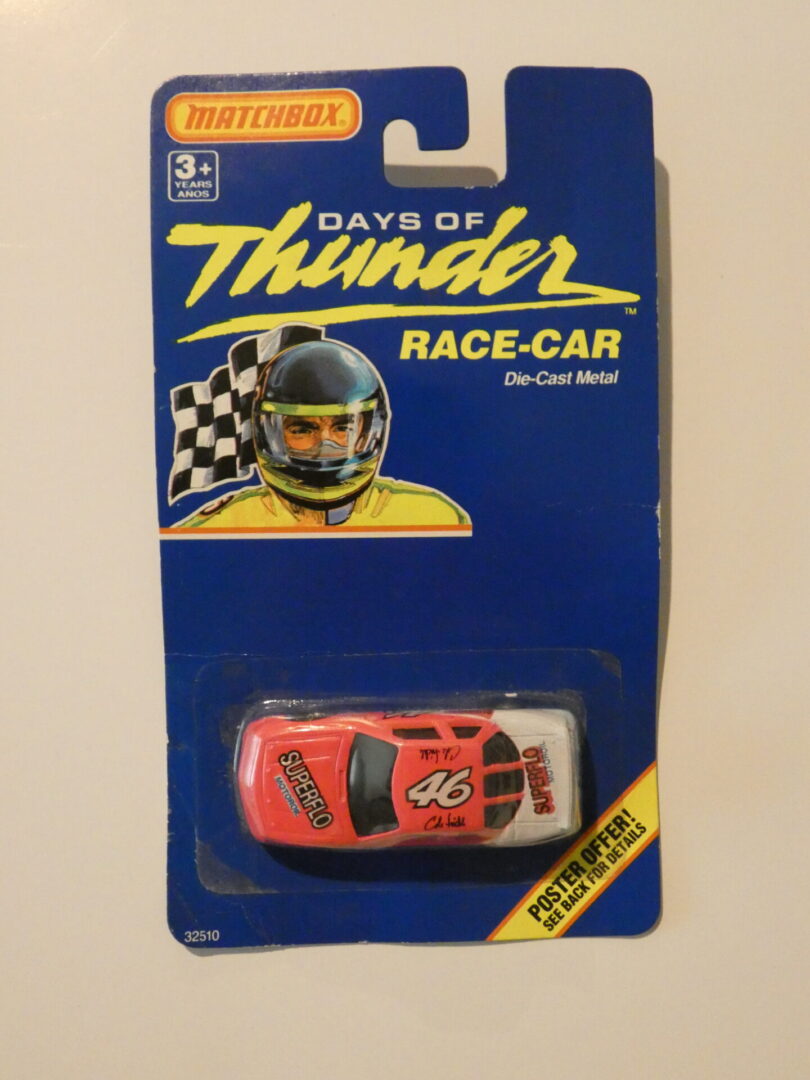 Matchbox Days of Thunder race car