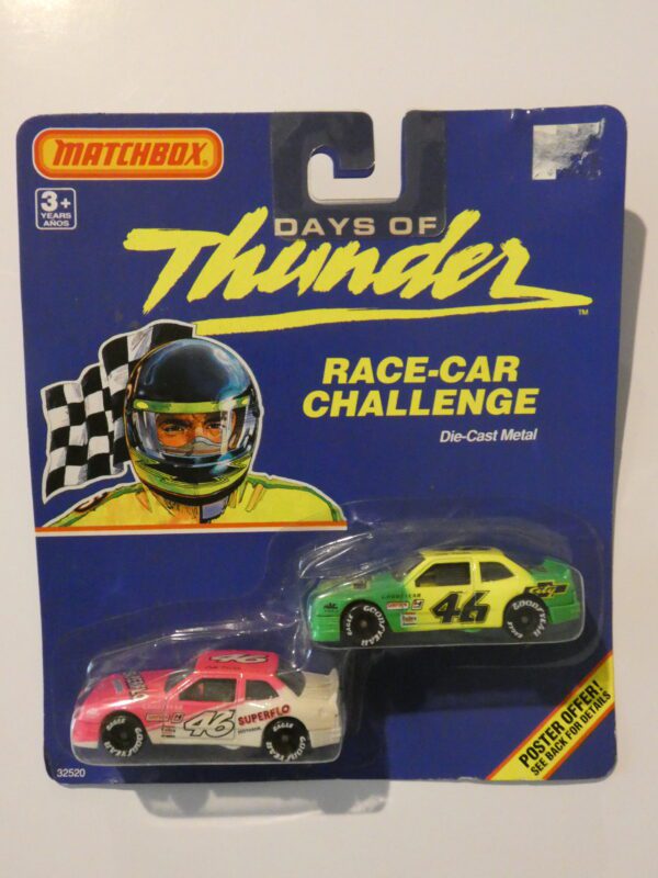 Matchbox Days of Thunder race car set.