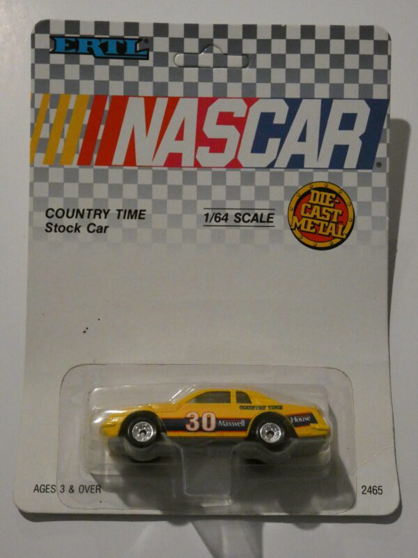 Die-cast NASCAR Country Time stock car.