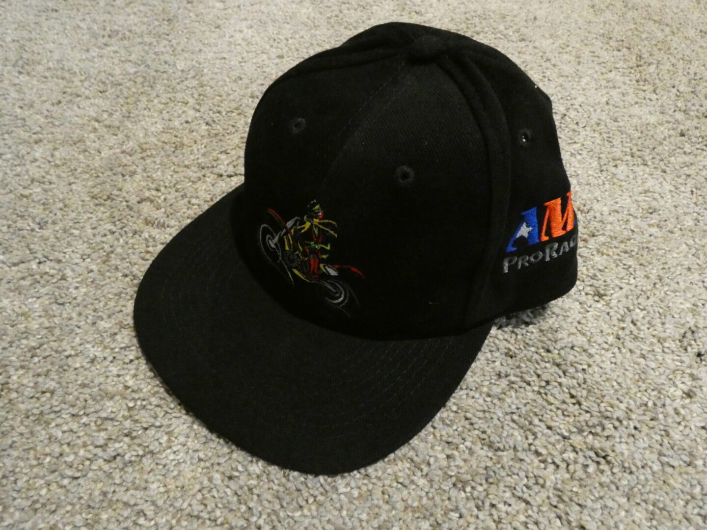 American Motorcyclists Association Embroidered Hat different view