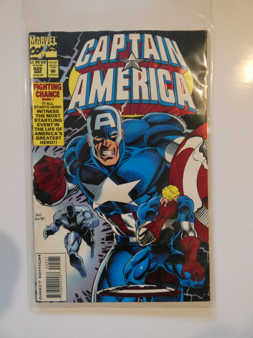 Picture of Captain America Comic Book