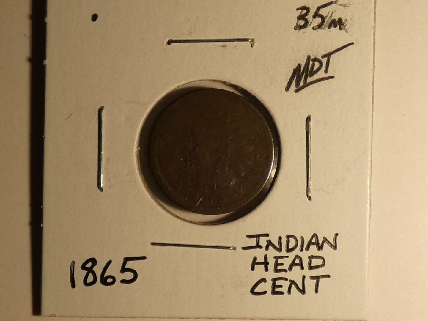 Image of 1865 Indian Head Cent Coin