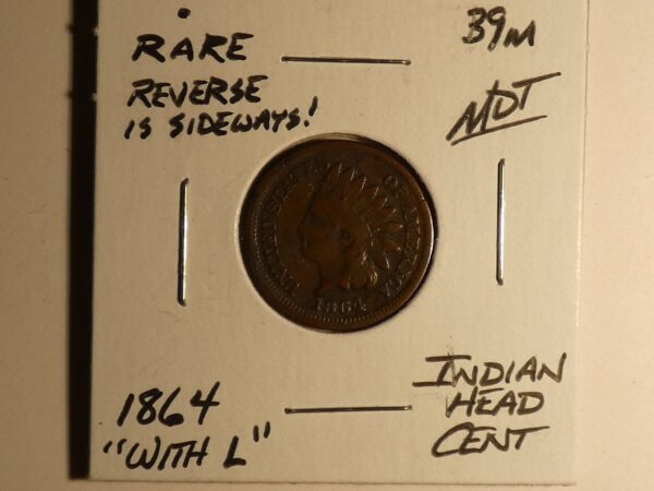 Image of 1864L Indian Head Cent