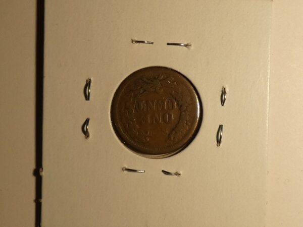 1863 Civil War Indian Head Cent Image