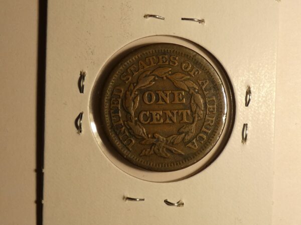 Picture of the Ancient 1848 Large Cent