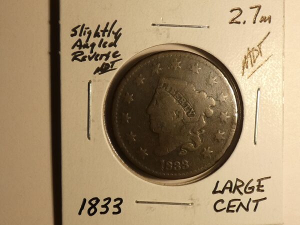 Picture of Ancient 1833 Large Cent