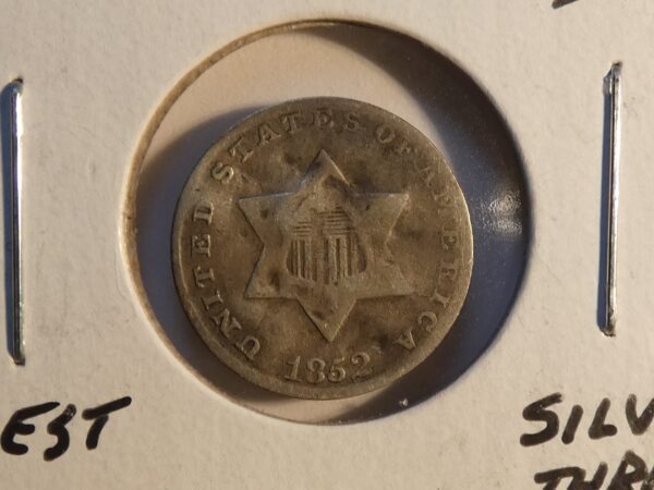 Three Cent Piece Made of Silver Trime