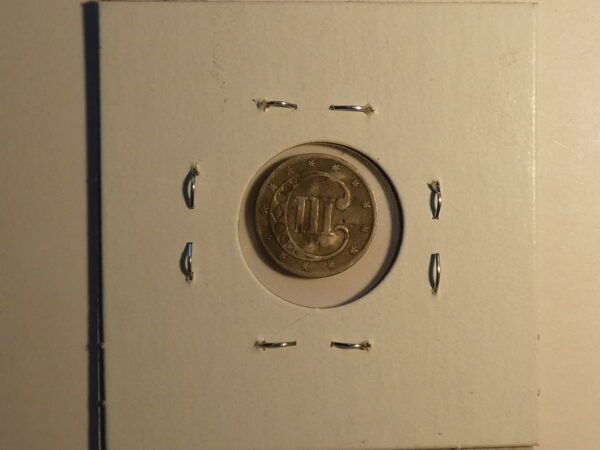 Made of Silver Trime Three Cent Piece