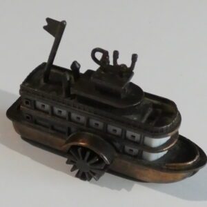 Vintage metal boat pencil sharpener.