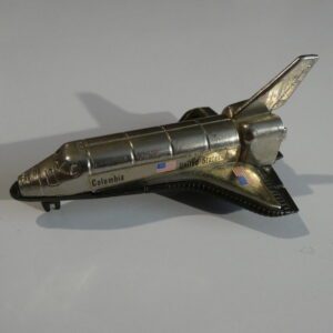 Space Shuttle Columbia toy model.