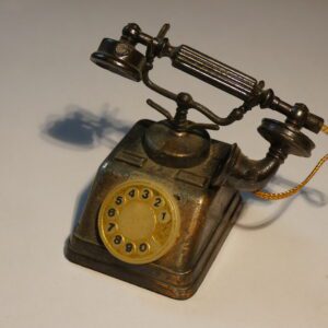 Vintage rotary phone pencil sharpener.