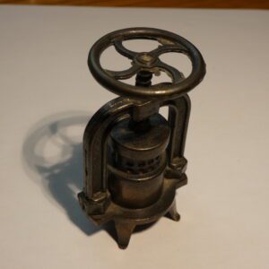 Vintage metal pencil sharpener.