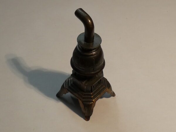 Vintage Brass Pencil Sharpener Pot Bellied Stove