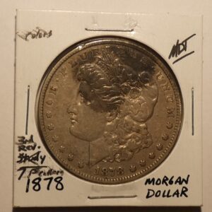 1878 Morgan Silver Dollar Coin