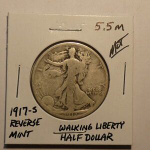 1917-S Walking Liberty Half Dollar Reverse