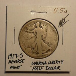 1917-S Walking Liberty Half Dollar Reverse