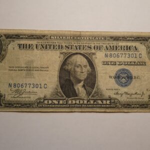 One dollar silver certificate, 1935 A.