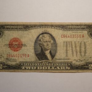 Two dollar bill, series of 1928 D.