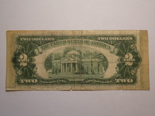 Two dollar bill, United States of America.