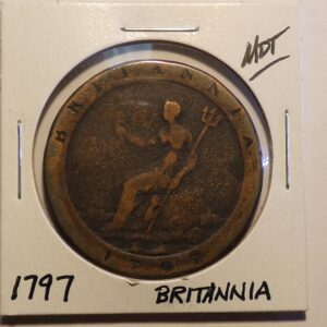 Picture of the Ancient 1797 Britannia Coin