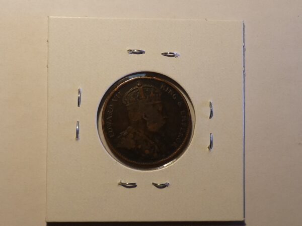 Edward VII King & Emperor coin.