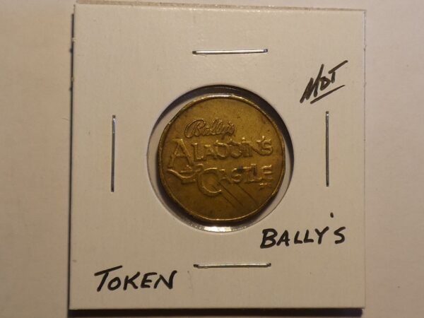 Bally's Aladdin's Castle token.