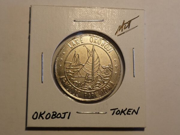 Lake Okoboji Amusement Park token.