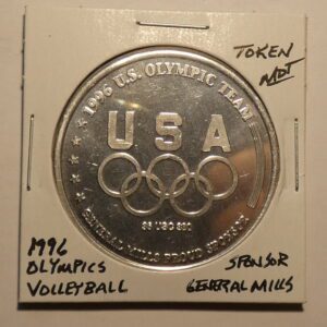 1996 US Olympic Team Volleyball Token