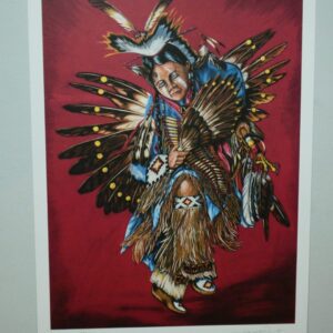 Native American Art Spotted Eagle Dancer