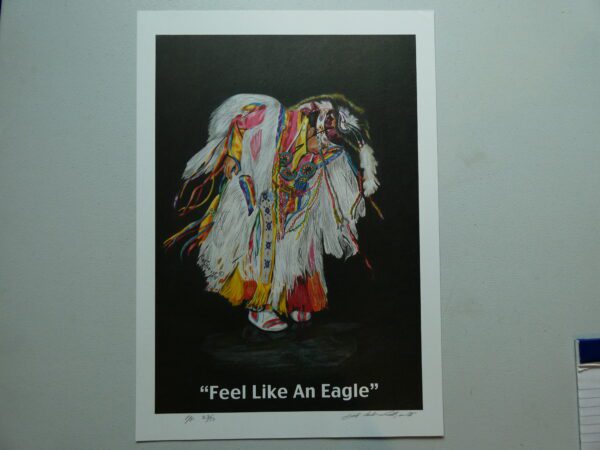 Image of Feel Like and Eagle Poster